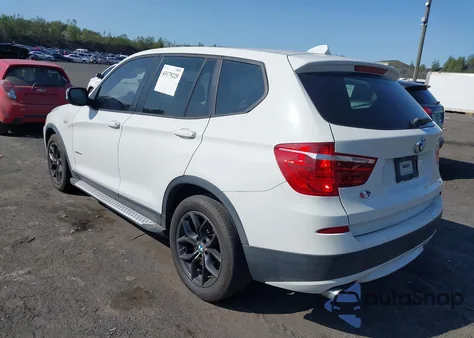 2014 BMW X3 xDrive35I z USA, uszkodzony, nr VIN 5UXWX7C59E0E82918